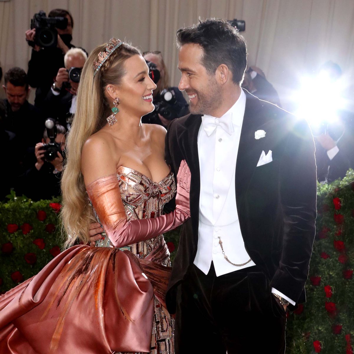 Blake Lively and Ryan Reynolds' Date Night at Yankee Stadium