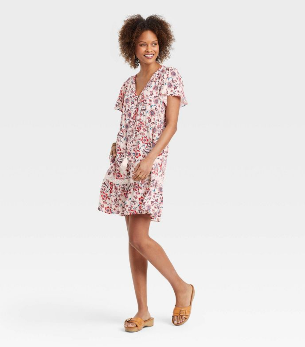 Knox Rose Women's Floral Print Scoop Neck Short Sleeve Top, 23 Pretty  Target Tops We're Springing For This Season — All For Under $30