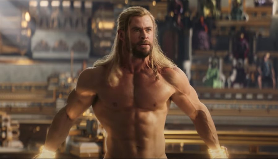 Chris Hemsworth in new Thor: Love and Thunder trailer