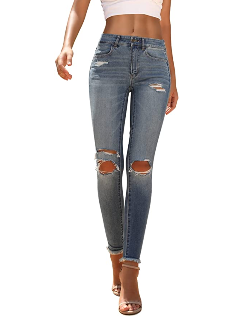 Ofluck Stretch Ripped Jeans May Be Some of the Comfiest Pants Ever | Us ...