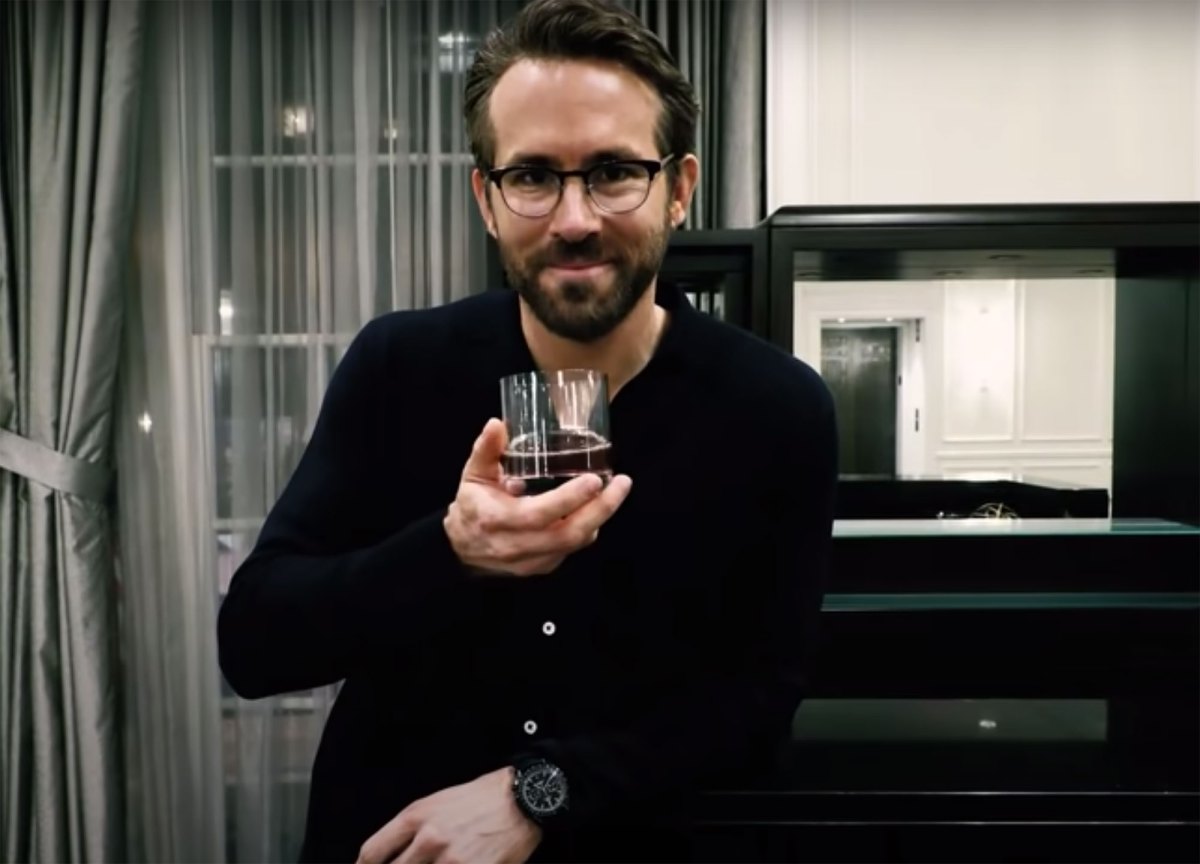 Ryan Reynolds Buys Aviation Gin, Writes Epic Away Email