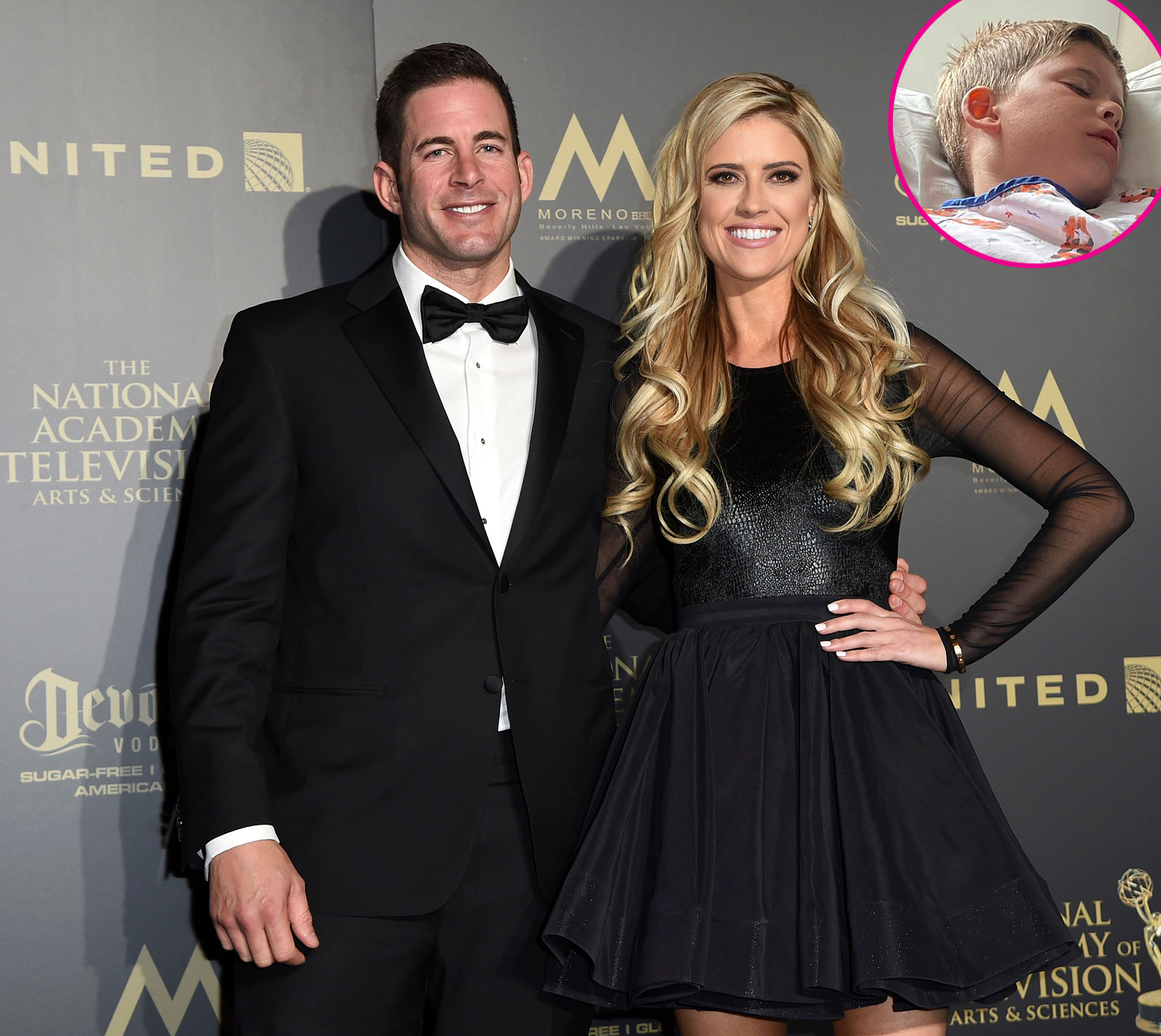 Tarek El Moussa and Christina Hall Smile with Their Spouses After Spat