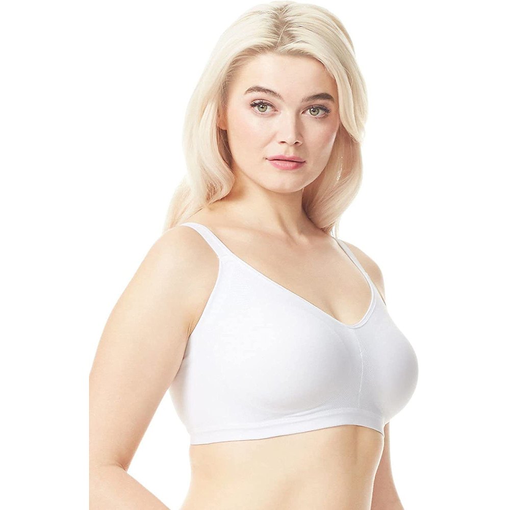 Olga No Side Effects Wire-Free Back Smoothing T-Shirt Bra & Reviews