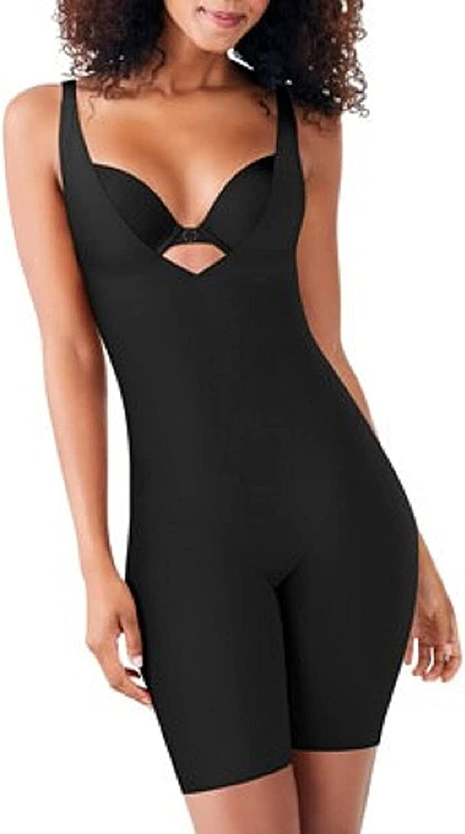 Maidenform womens Cover Your Bases Smoothtec Shapewear Full Slip, Black,  Large US at  Women's Clothing store