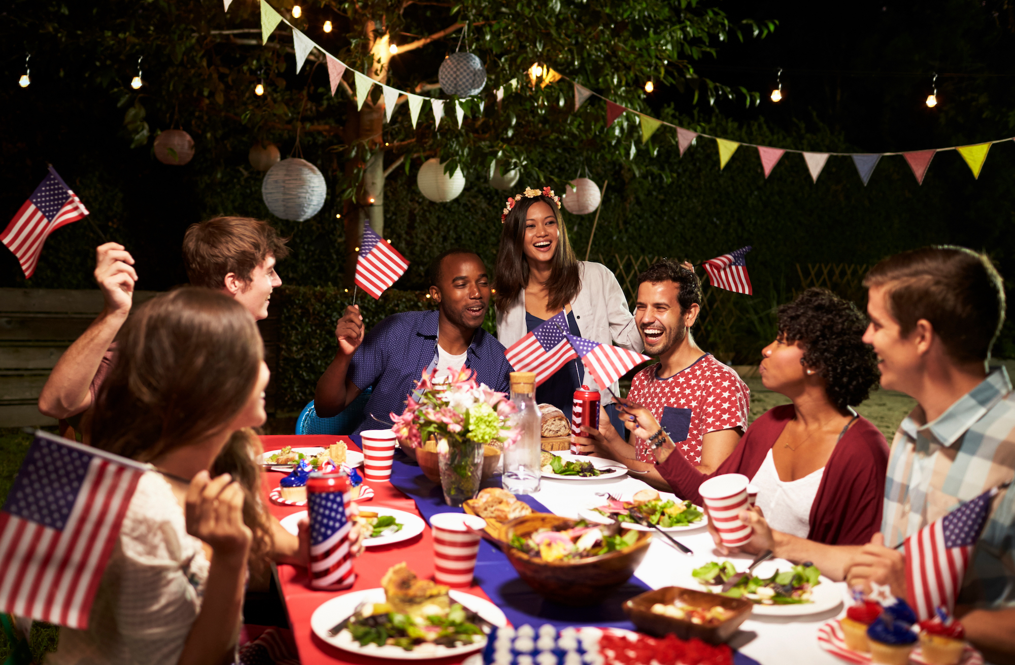 Red White Bluey 4th July Independence Day American Flag Shirt - Jolly  Family Gifts