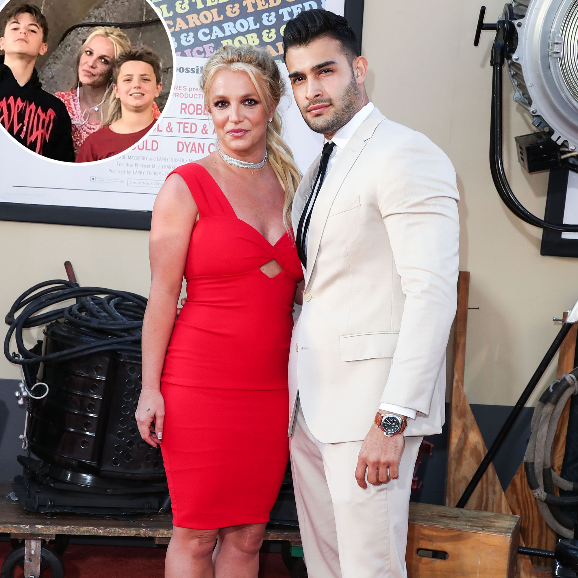 Britney Spears' Sons Preston, Jayden Skipping Sam Asghari Wedding