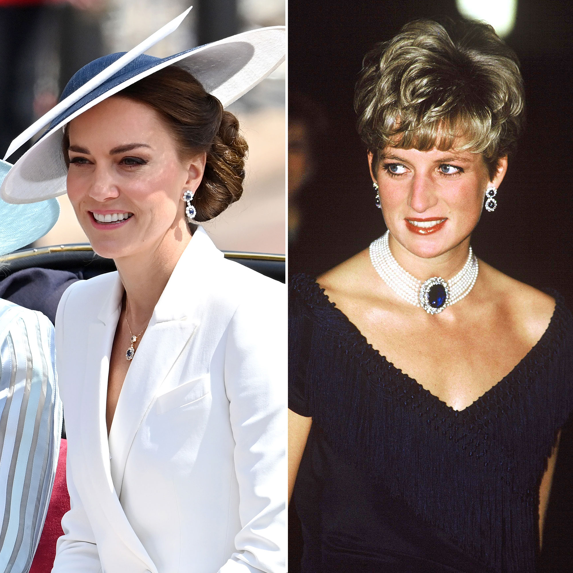 Royal ladies in polka dots! Kate Middleton, Princess Diana and