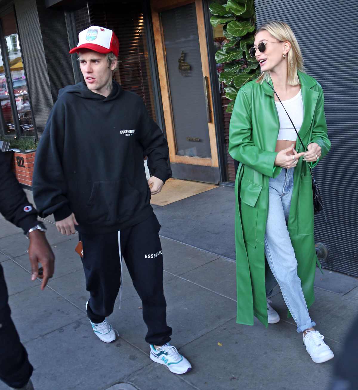 Justin Bieber and Hailey Bieber's Couple Street Style, Photos – Footwear  News