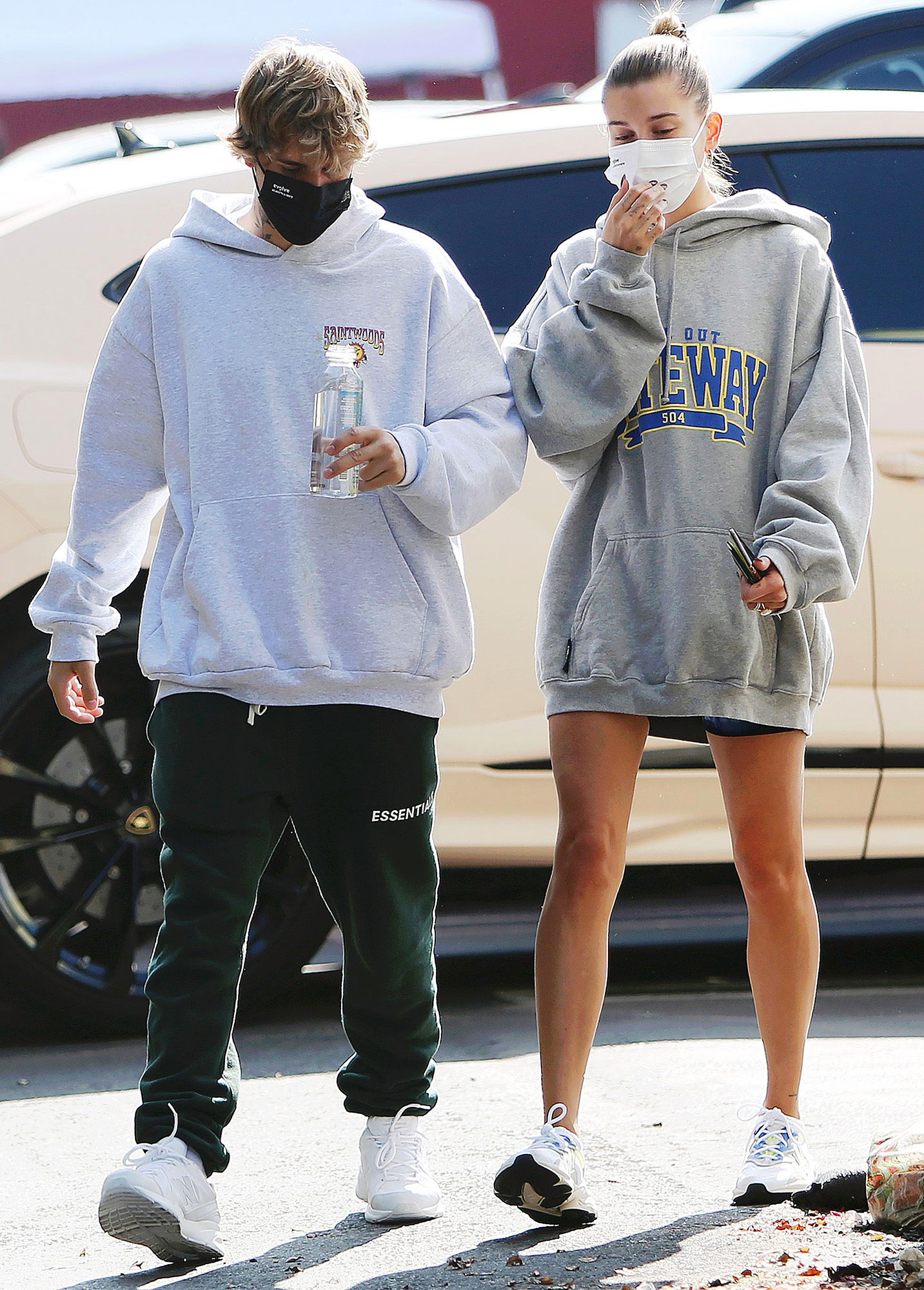 Os melhores momentos de estilo de casal de Justin Bieber e Hailey Bieber