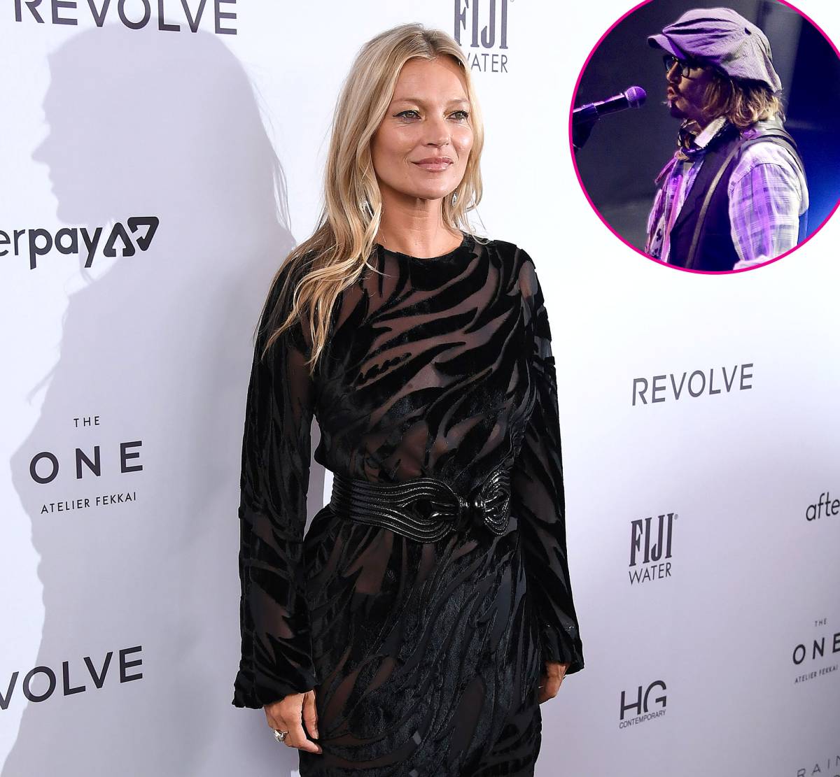 Party like it's 1997: Kate Moss lets her hair down at Another Man party