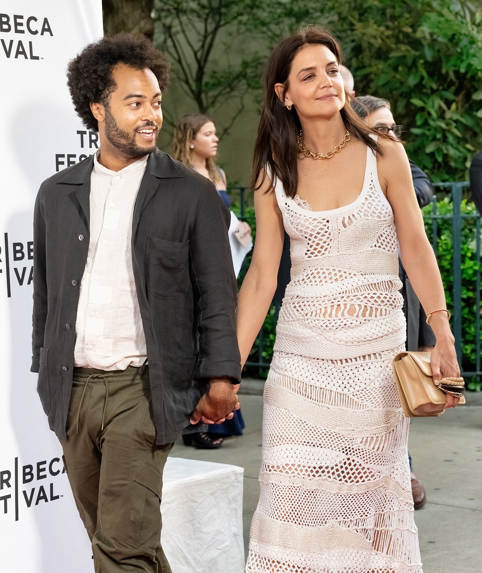 Katie Holmes, Bobby Wooten Were 'Affectionate' at Montauk Wedding