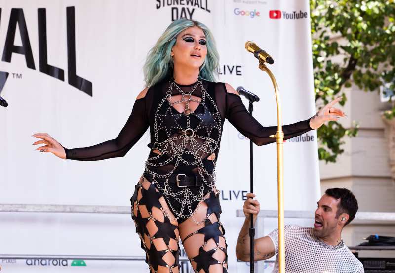 Kesha Performs at Stonewall in NYC for 2022 Gay Pride