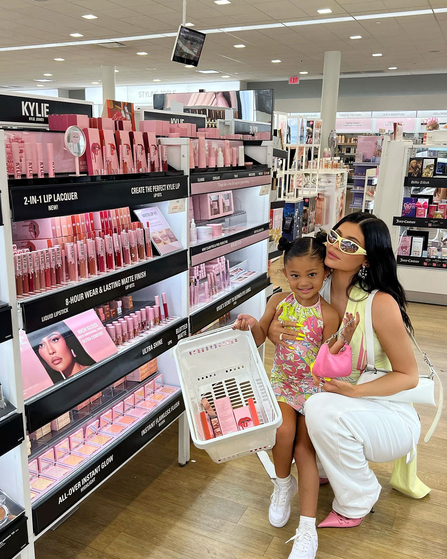 Kylie Jenner Takes Stormi Shopping at Ulta: 'Angel Baby'