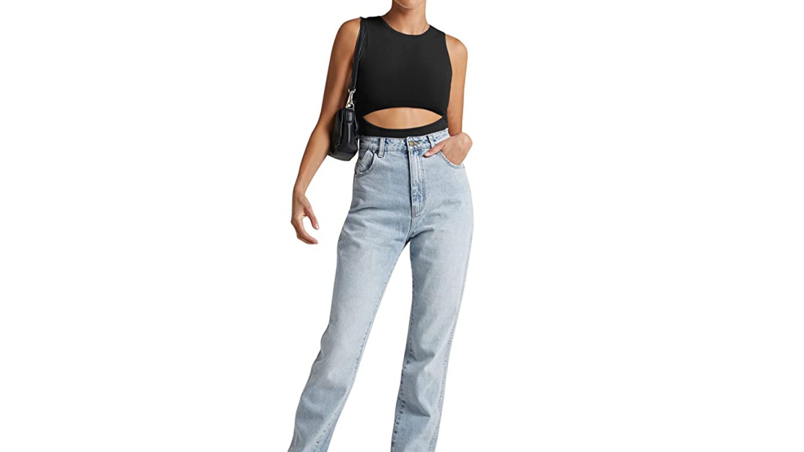 Mymore Cutout Bodysuit Gives You the Crop Look With Tummy Control