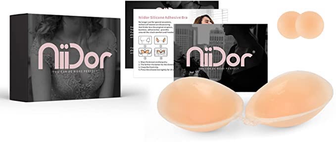 NiiDor Adhesive Strapless Bra Review