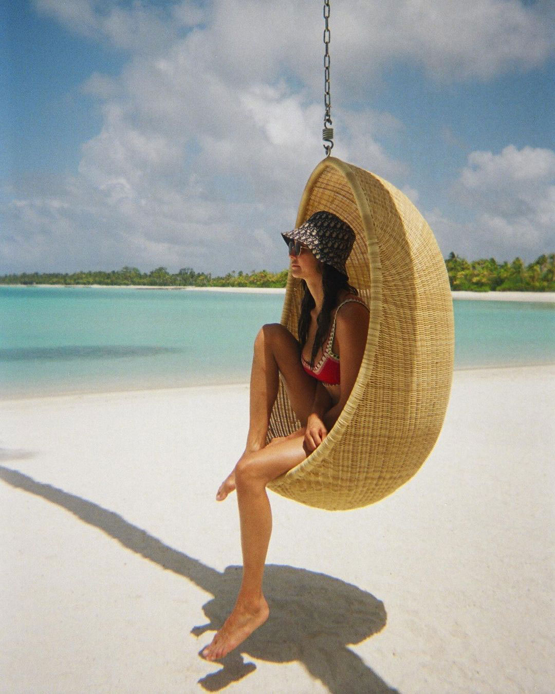 Photos from Nina Dobrev and Shaun White's Vacation To The Maldives