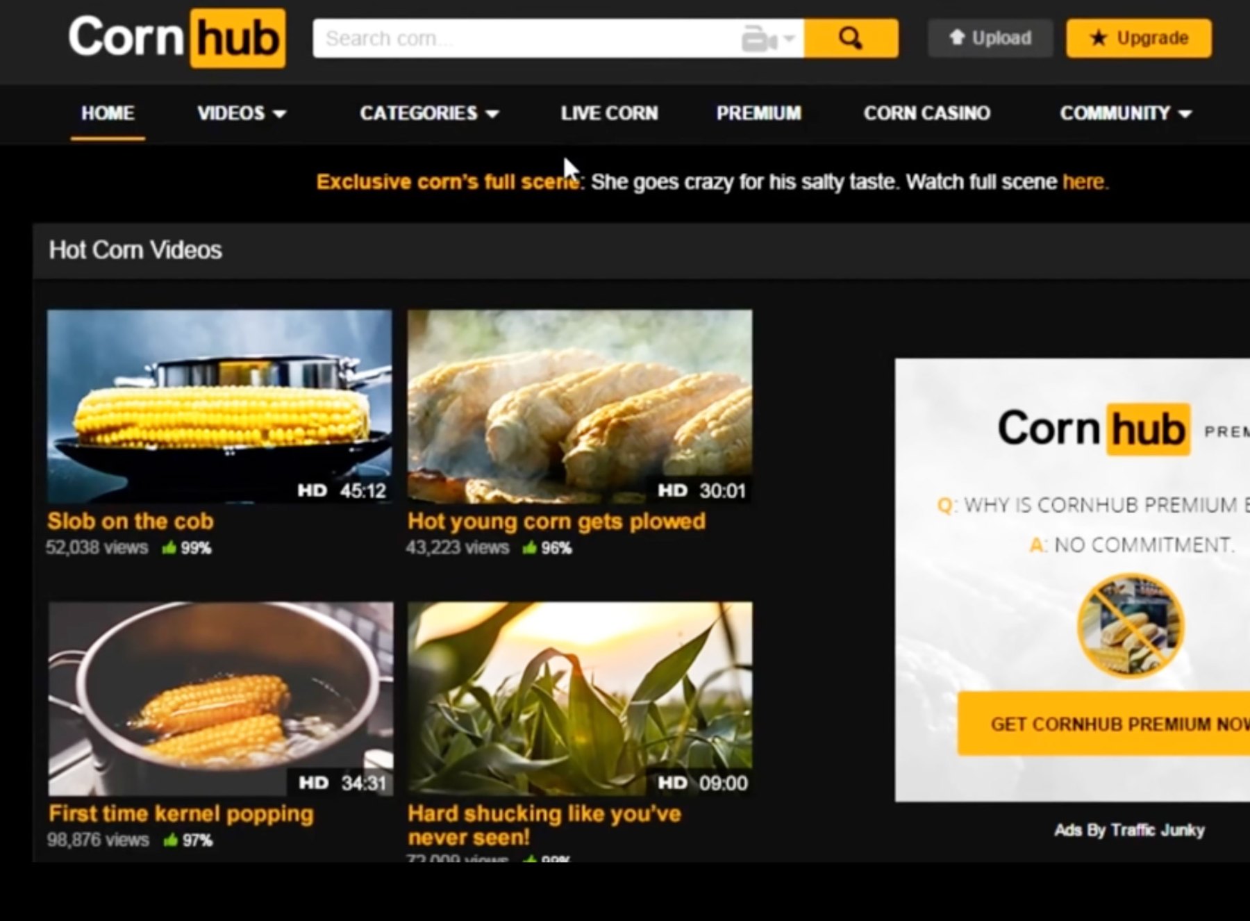 Corn hub