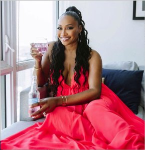 Real Housewives of Atlanta Star Cynthia Bailey Tickled Pink Cocktail Drink