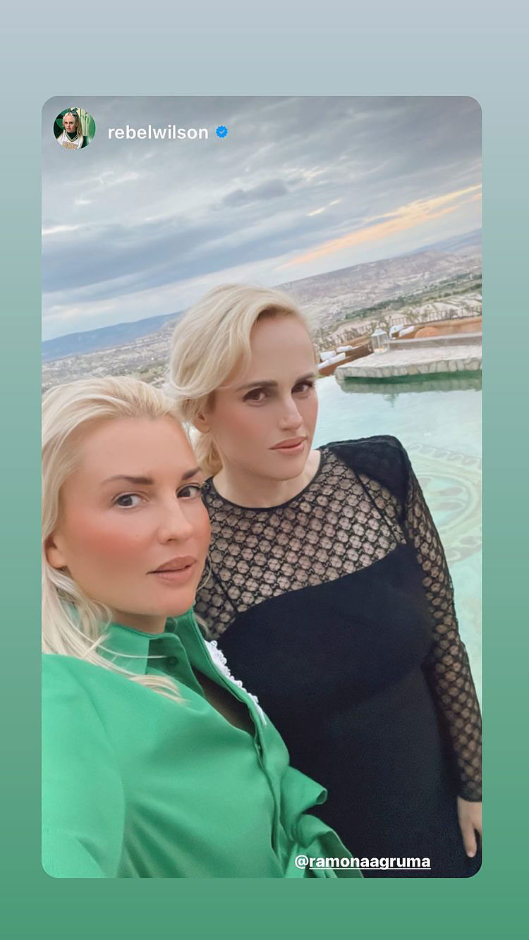 Cronograma do relacionamento de Rebel Wilson e Ramona Agruma