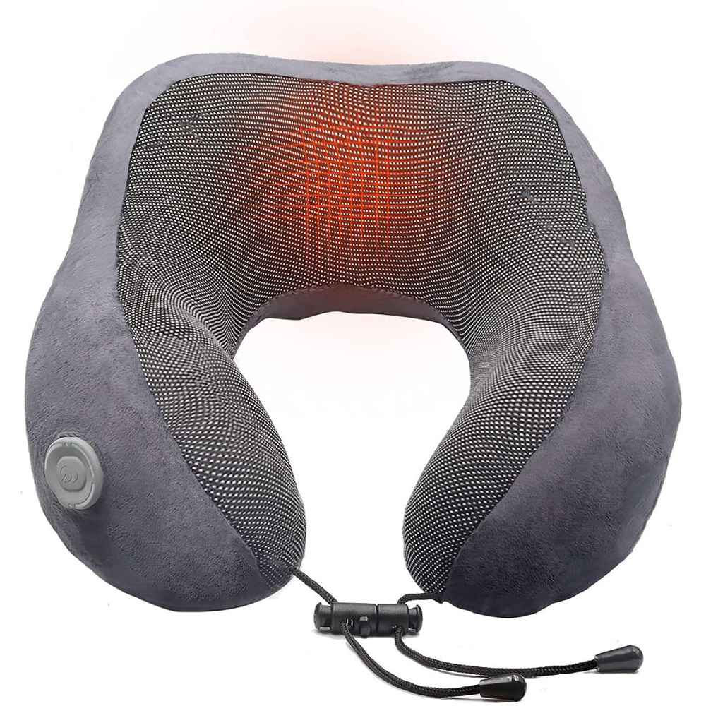 KLZO Inflatable Lumbar Travel Pillow for Airplane Back Support for Chair  and Travel Seat Lumbar Support Pillow 