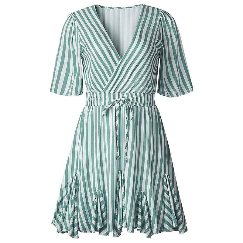 PRETTYGARDEN Striped Mini Dress Is a Super Flattering Amazon Find | Us ...