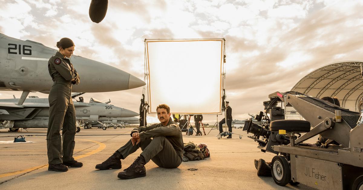 Top Gun: Maverick': Behind-the-Scenes Photos of Miles