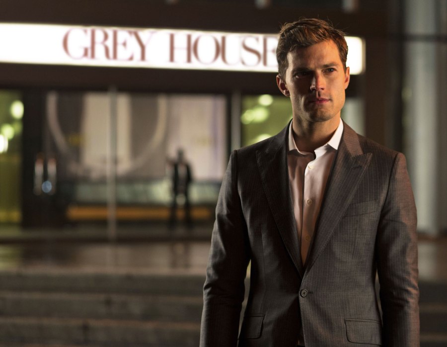 50 Shades of Grey Movie: The Sexiest Stills and Photos of the Cast suit no tie