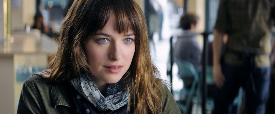 50 Shades of Grey Movie: The Sexiest Stills and Photos of the Cast scarf