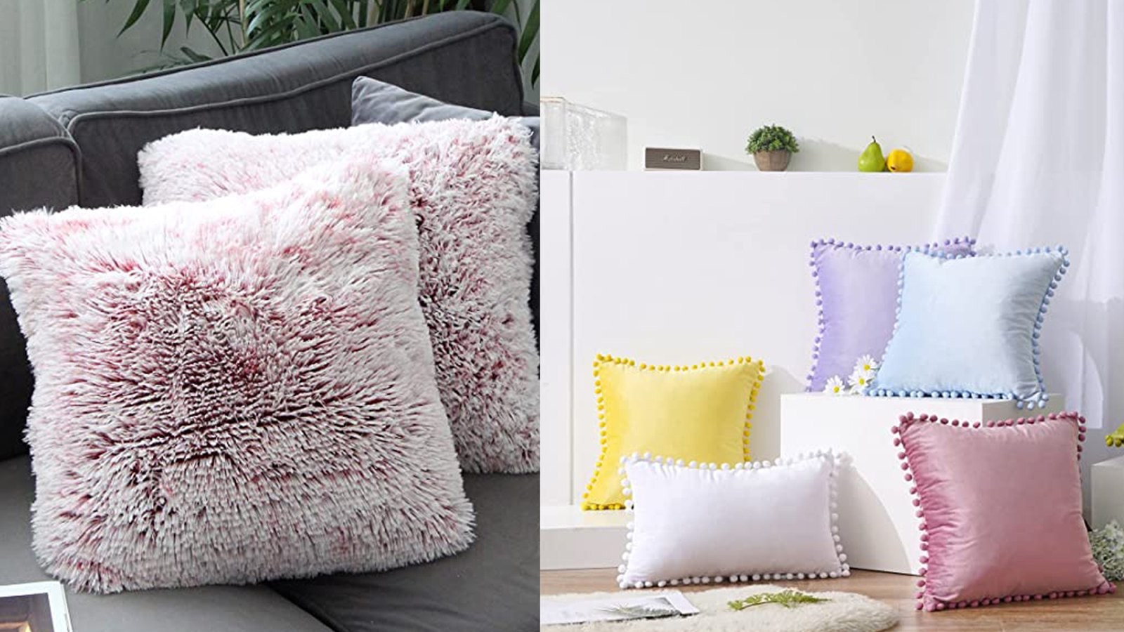Pill Throw Pillows to Match Any Room's Decor