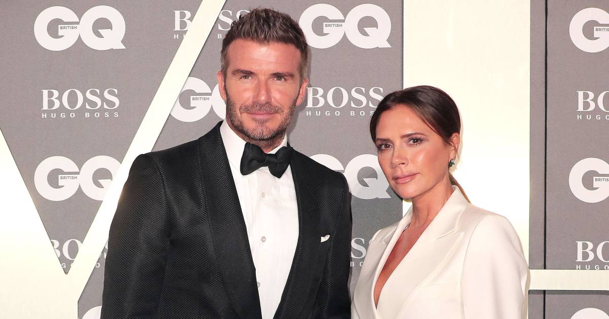Fashion, Shopping & Style, Victoria and David Beckham in His-and-Her  Blazer Coats Prove Romance Isn't Dead