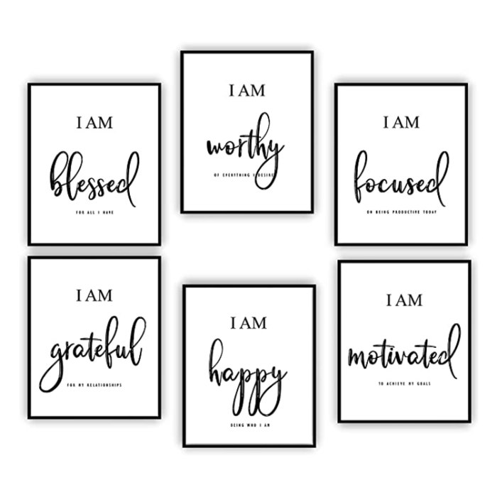 Shop These 12 Motivational Wall Art Messages for Endless Inspo | Us Weekly