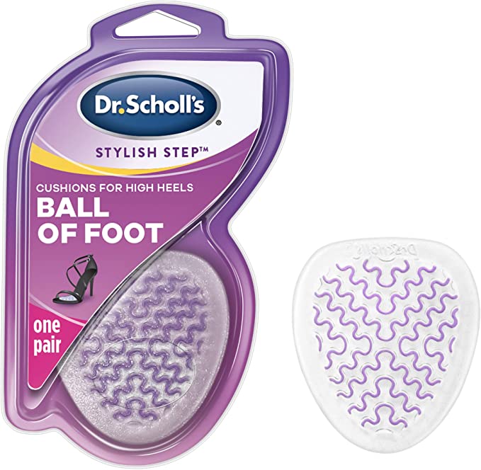 Dr. Scholl's HIGH HEEL RELIEF Insoles. Clinically Proven to Prevent Pain in High  Heels with Ultra-Soft Gel Arch that Shifts Pressure Off the Ball of Foot  for All-Day Comfort (for Women's 6-10) :