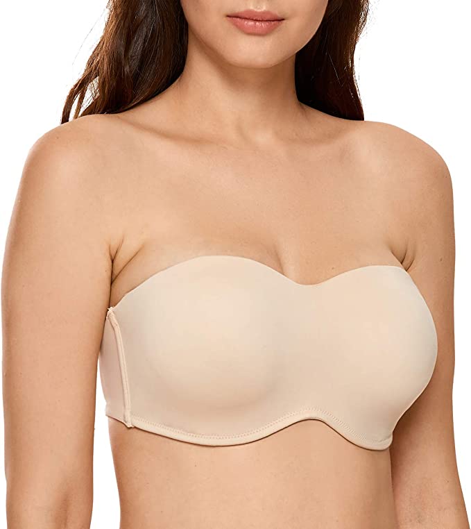 Top Strapless Bras for Large Breasts & How To Find The Right Size