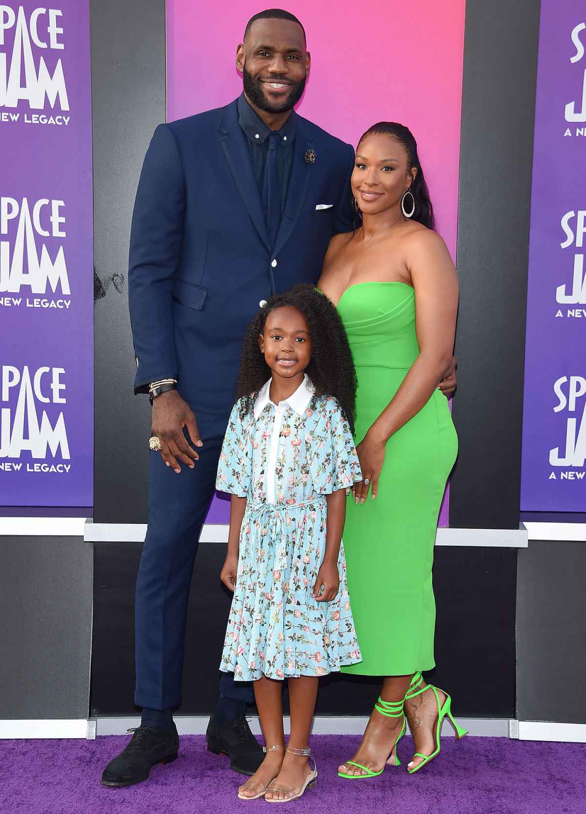 LeBron James & Wife Savannah Stun At 'Shooting Stars' Premiere