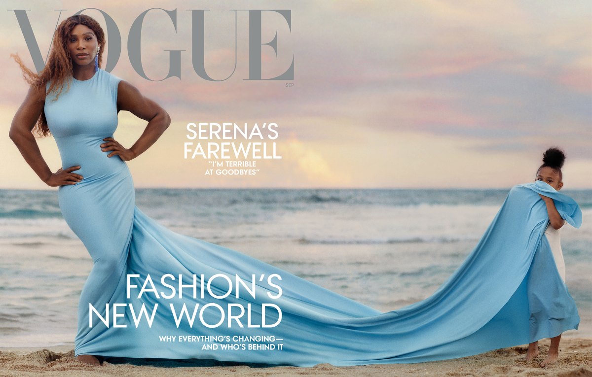 Serena Williams Graces Cover Of Vogue With Daughter Olympia 7617