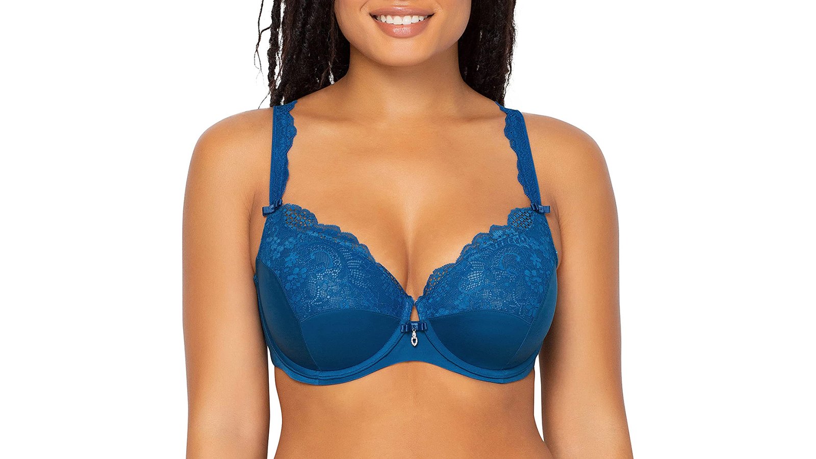 Curvy Couture Lace Push-Up Bra Is a Must for Fuller Figures