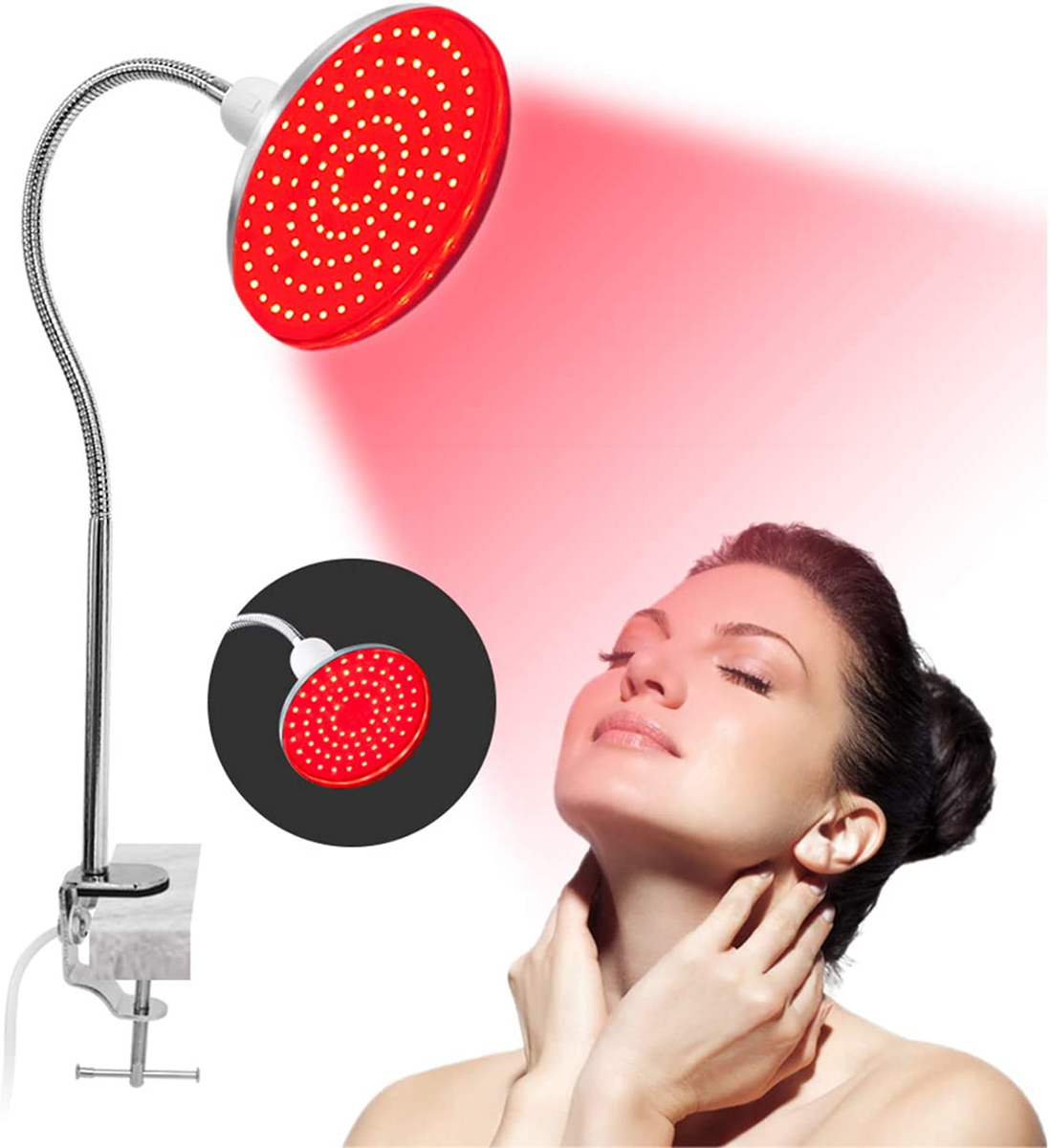 red light led lamp