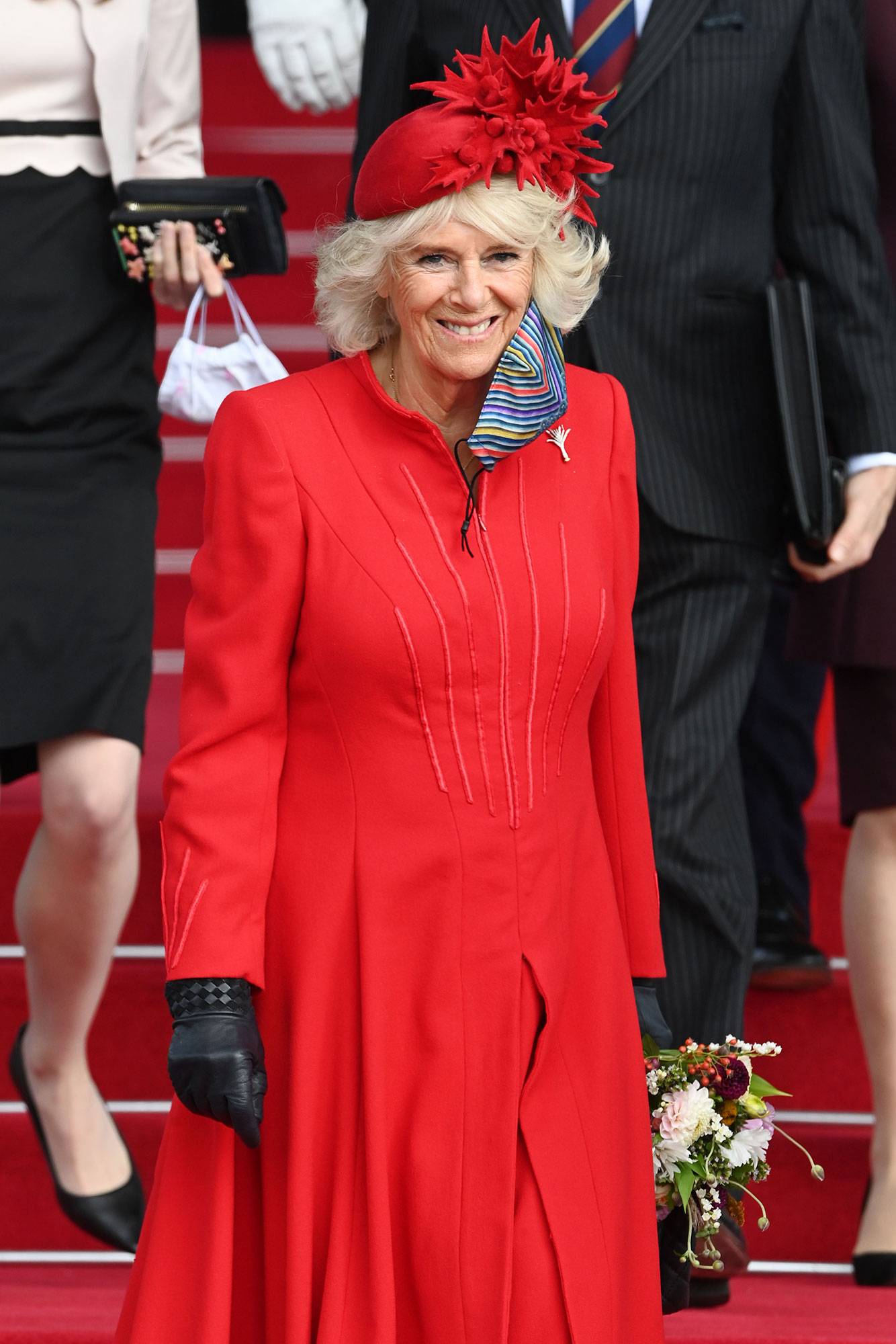 Camilla Parker Bowles Royal Fashion Best Outfits and Dresses Us Weekly