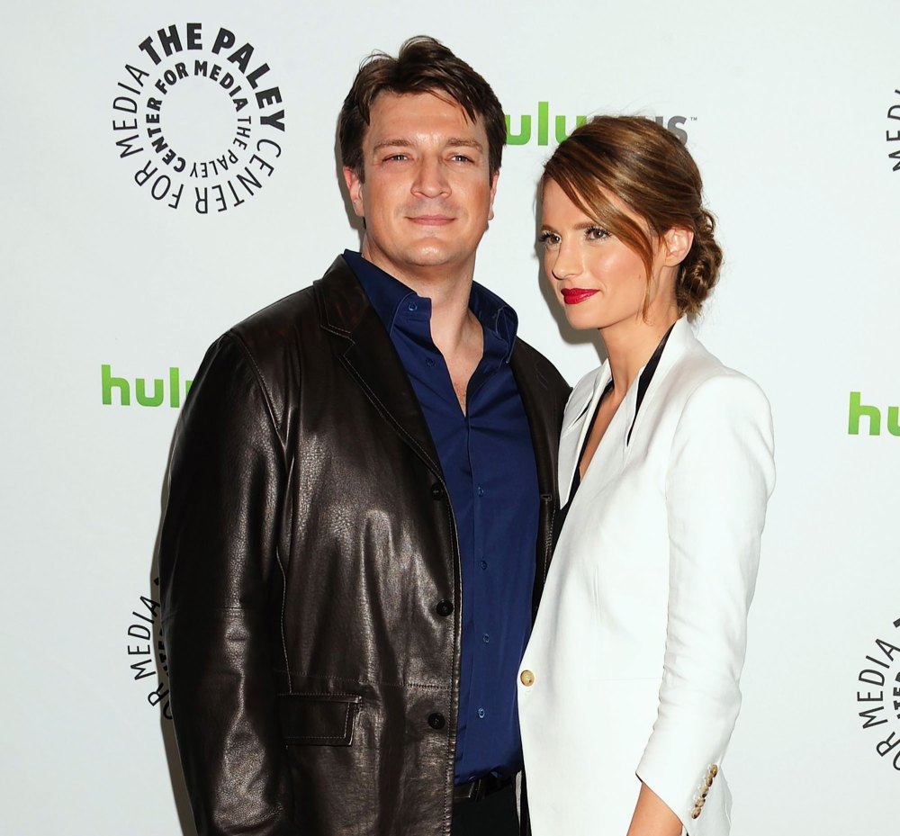 Castles Stana Katic Nathan Fillion Feuding Attended Couples Counseling Us Weekly 