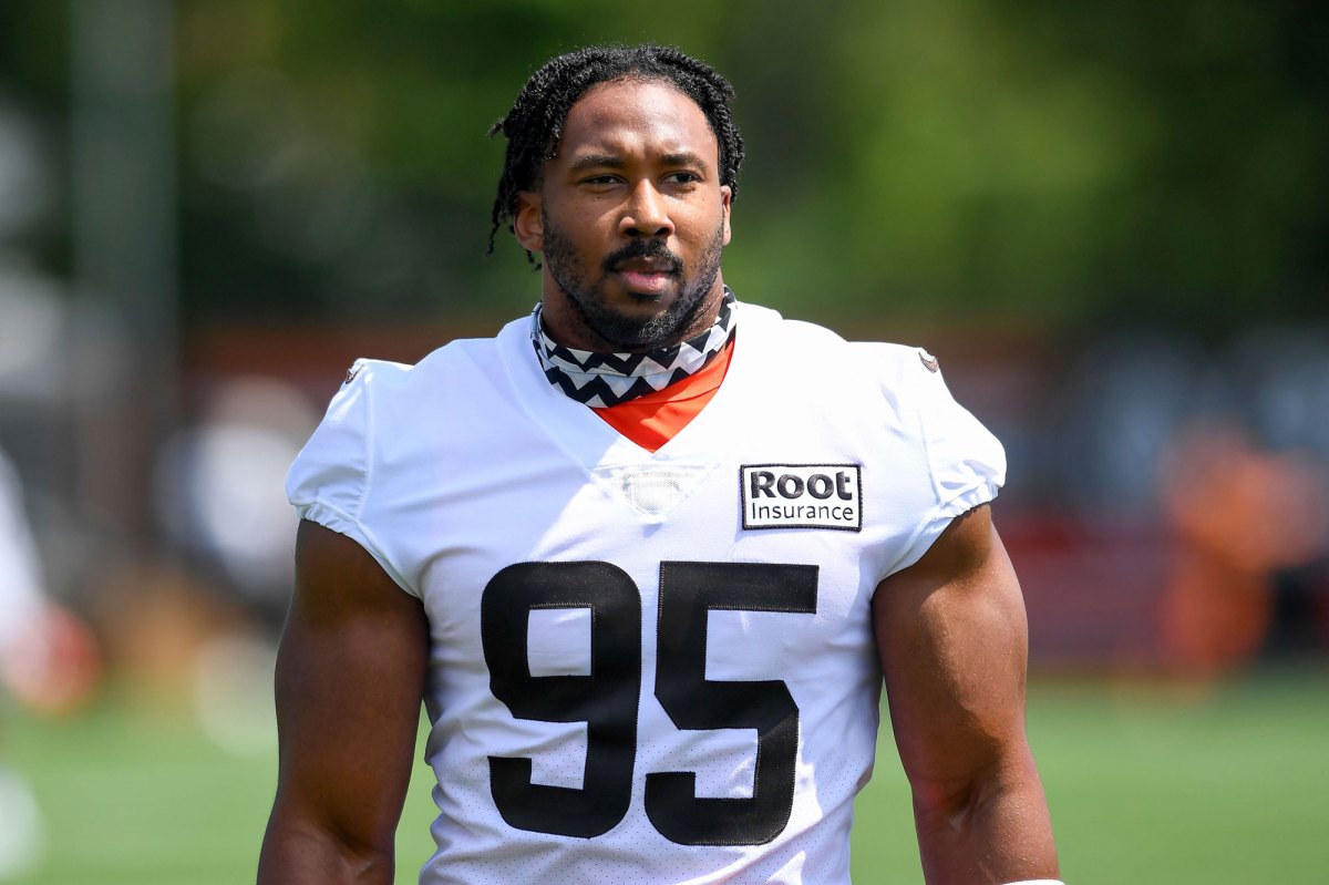 Browns' Myles Garrett Hospitalized After Being Involved in an Accident