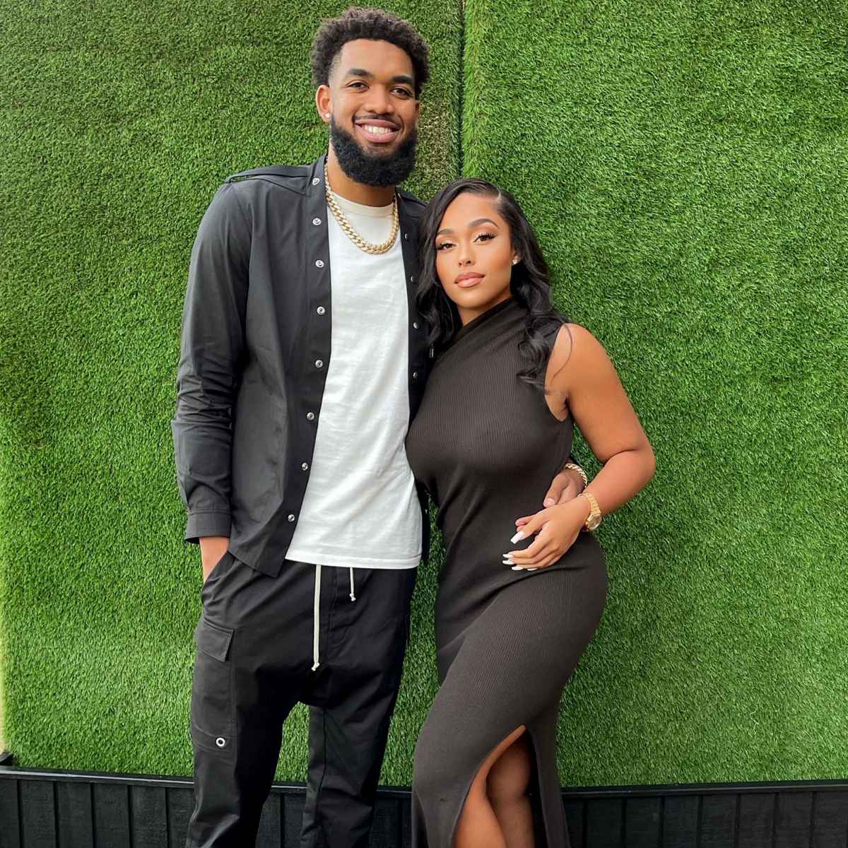 GQ Sports on X: Getting ready with @KarlTowns and @jordynwoods