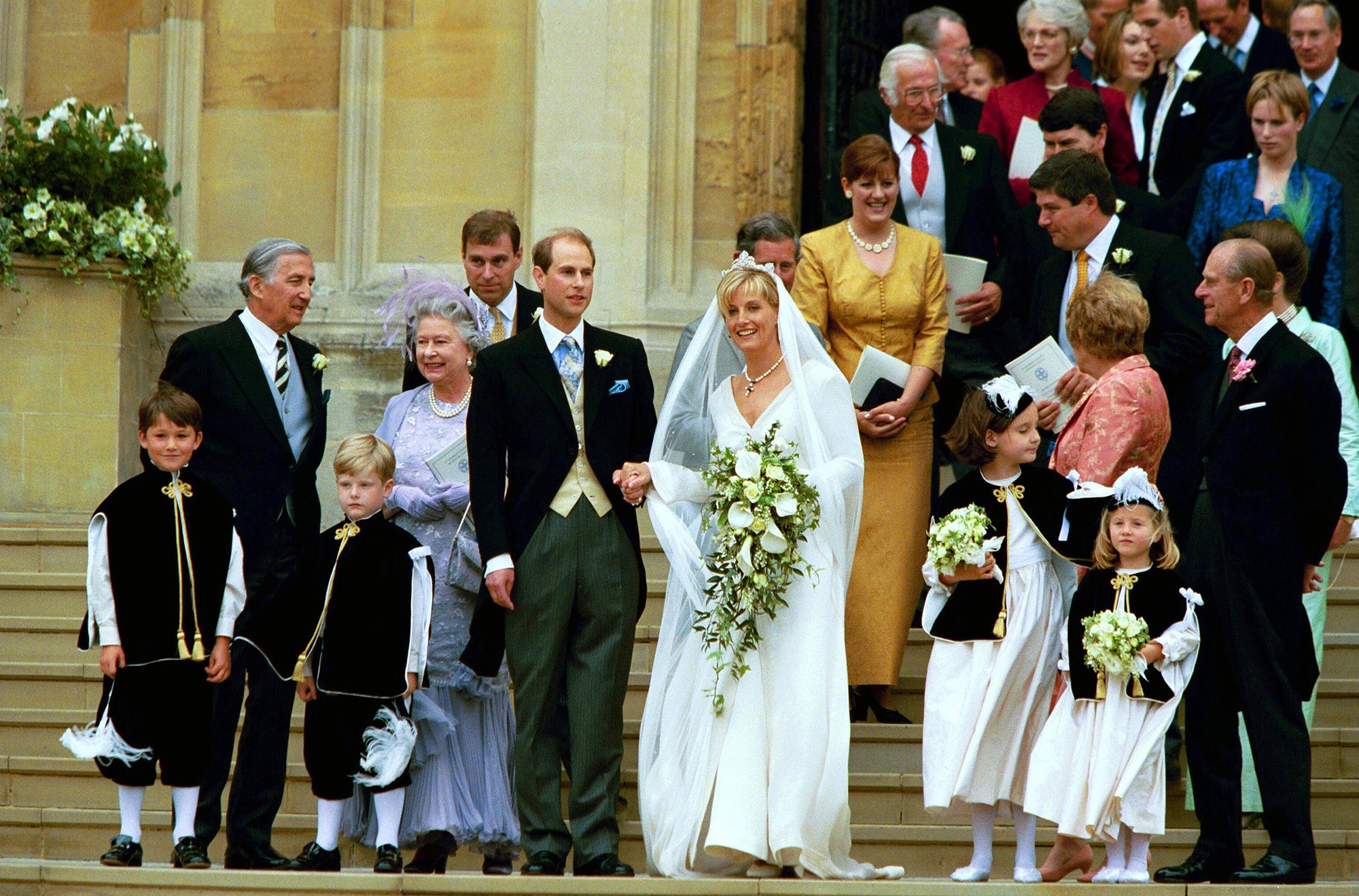 Prince Edward and Duchess Sophie Join Royals for Easter Sunday Service