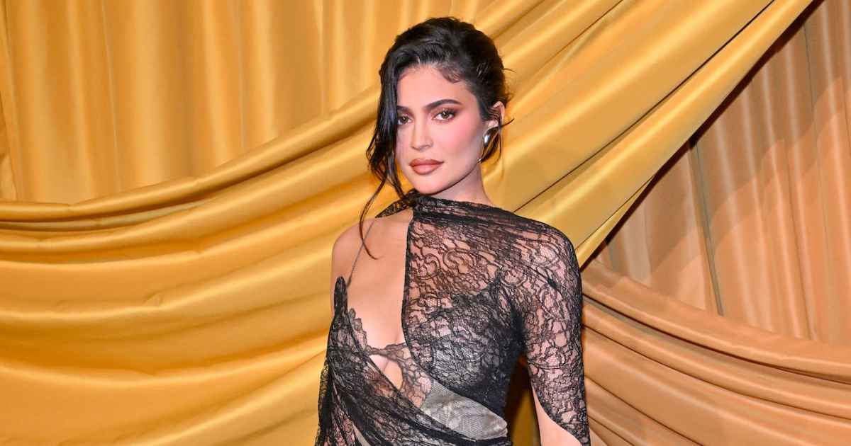 Kylie Jenner poses in sexy see-through bra as she unveils new
