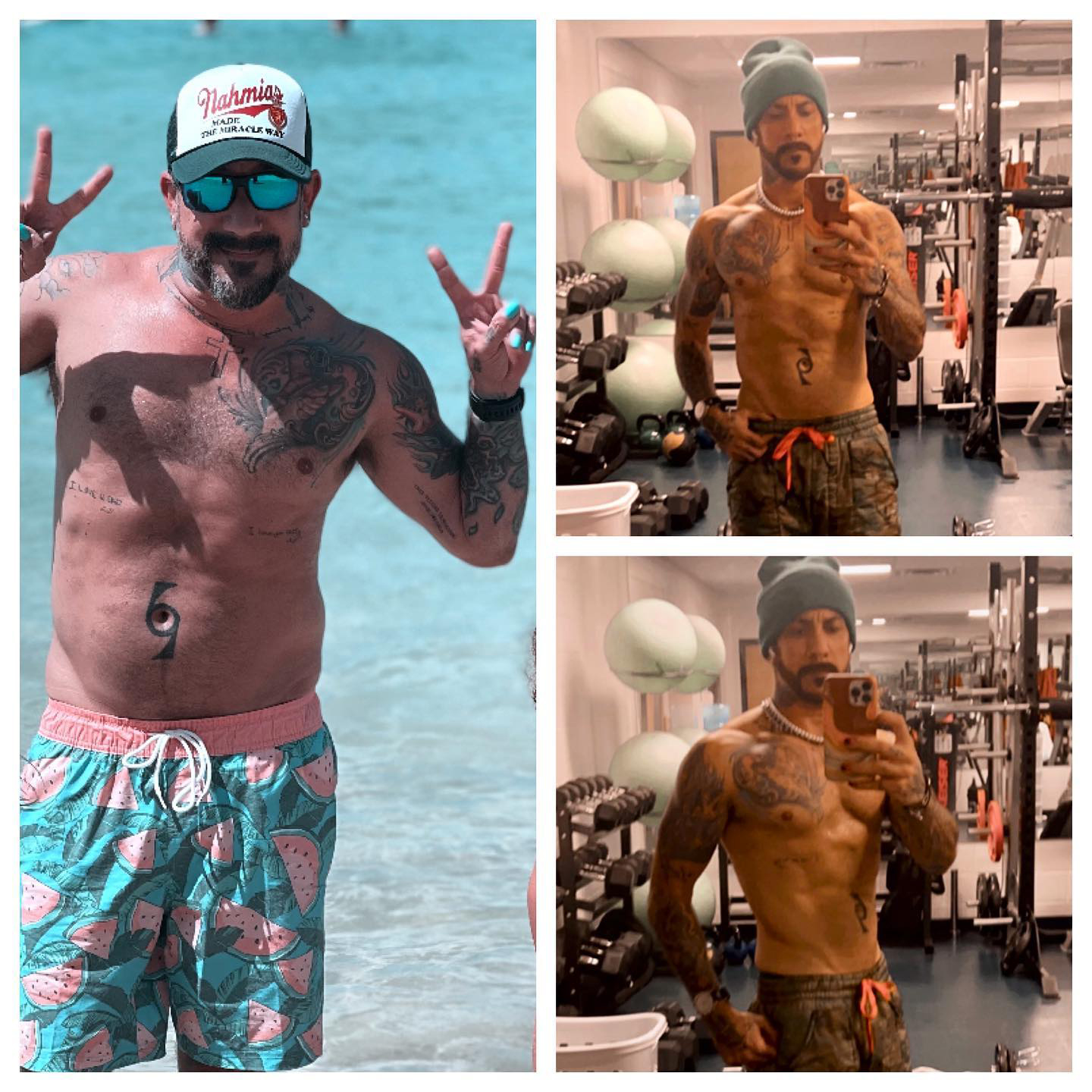 AJ McLean 2024: Wife, net worth, tattoos, smoking & body facts - Taddlr