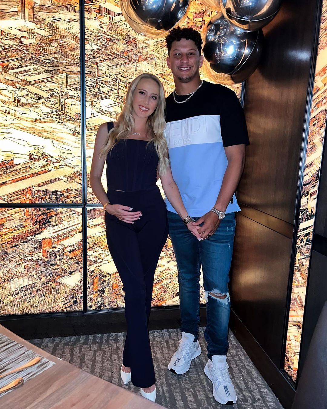 Patrick Mahomes, fiancée Brittany Matthews expecting baby girl
