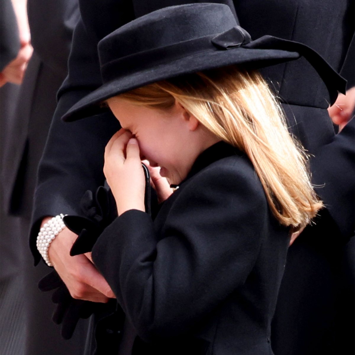 Princess Charlotte Cries At Queen Elizabeth II s Funeral