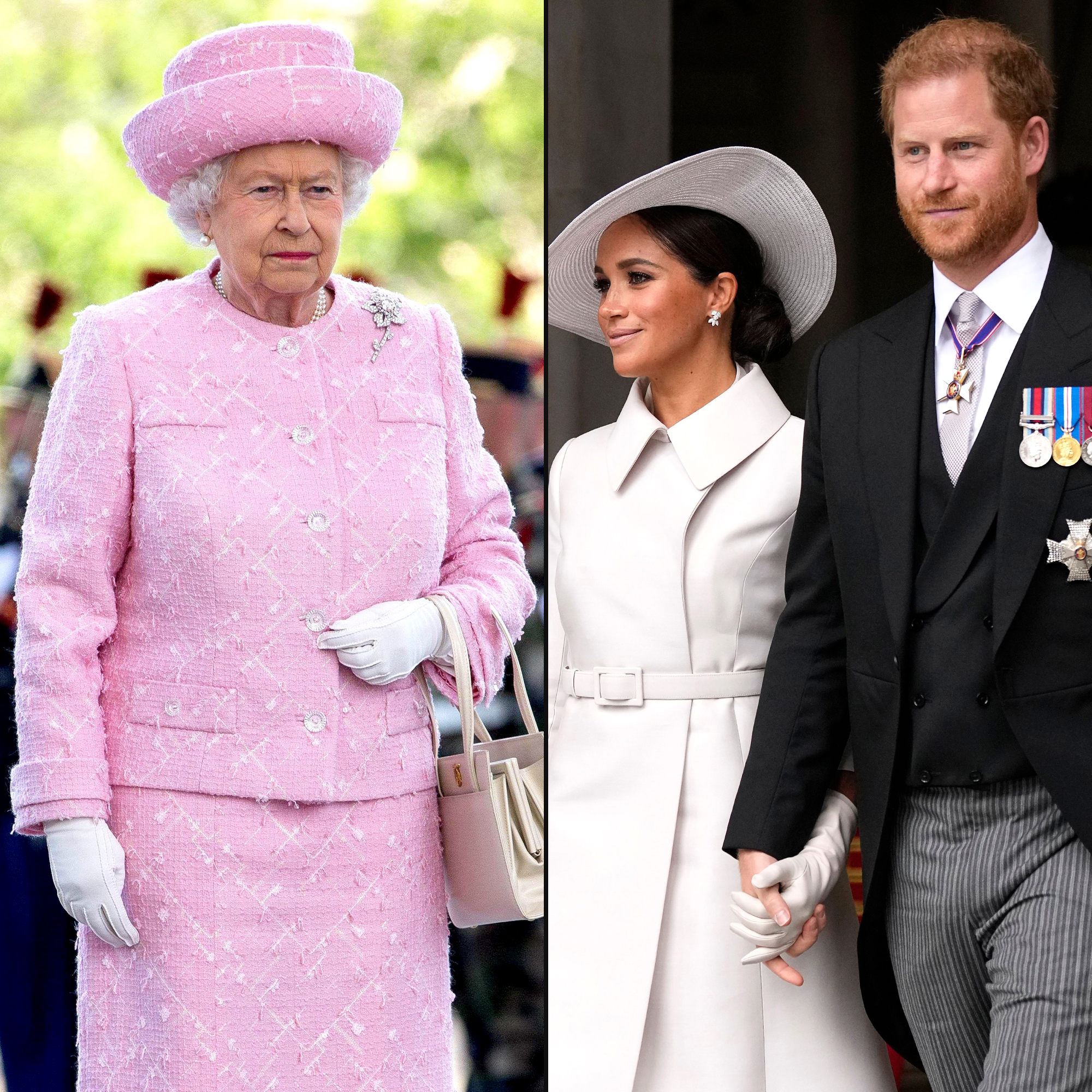 Harry Sits Between Meghan, Charlotte at St George's Chapel Service