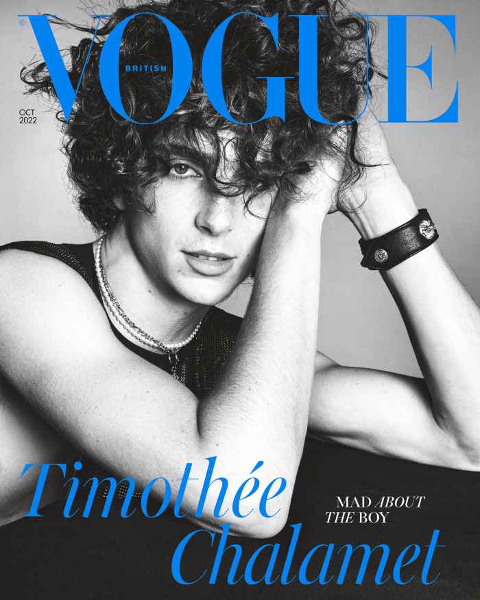 Timothee Chalamet First Man To Cover British Vogue Solo