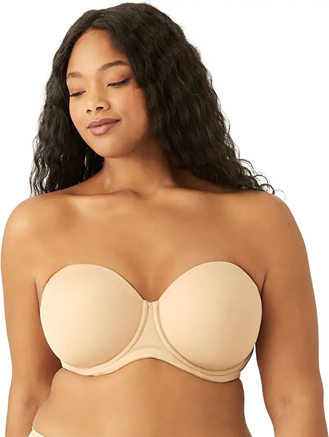 1To Finity womens Sticky Bra Wing-Shape Reusable Strapless