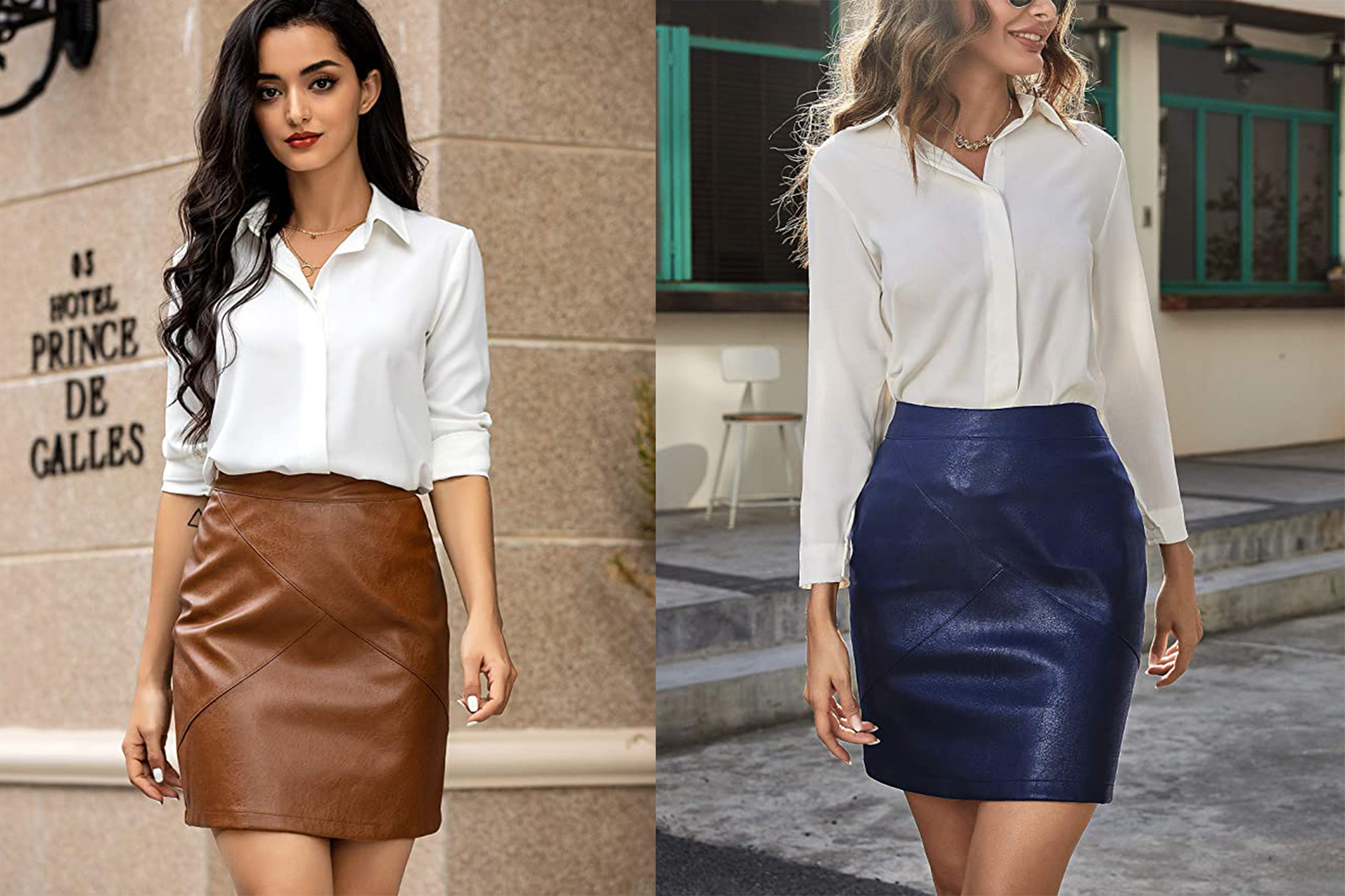 Zeagoo Leather Miniskirt Is the Steal of the Fall Season